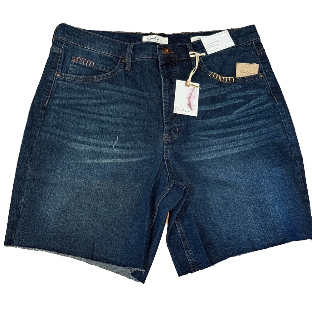 Jessica Simpson Blue Jean Shorts Classic Denim Style